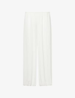 Mio Balloon Sheer Woven Trousers by FRANKIE SHOP