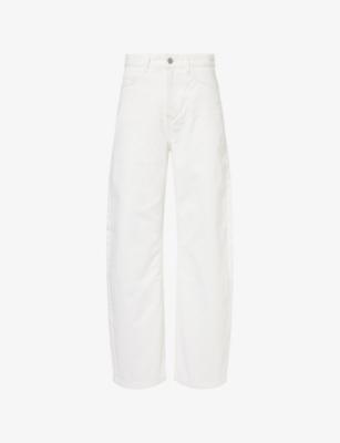 Nelton Barrel-Leg Denim Jeans by FRANKIE SHOP