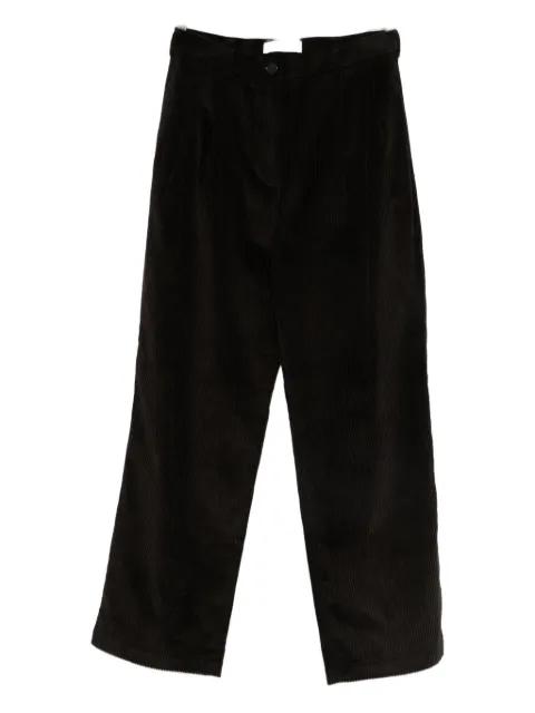 Norstrand pleated corduroy trousers by FRANKIE SHOP