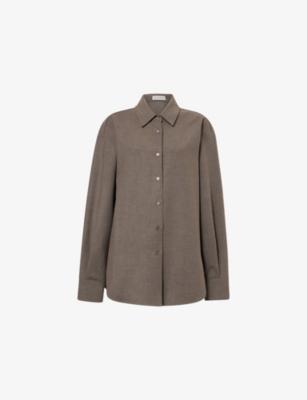 Peri Double-Weave Shirt by FRANKIE SHOP