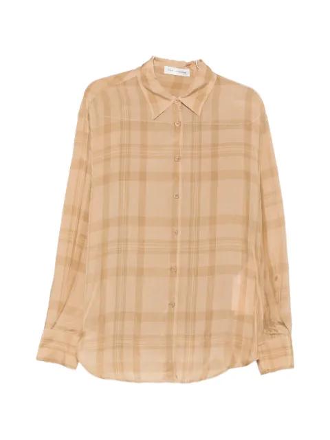 Peri check-pattern shirt by FRANKIE SHOP