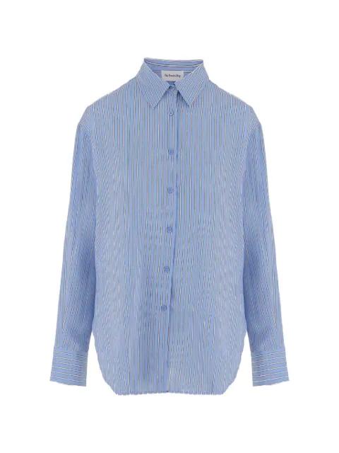 Peri striped long-sleeve shirt by FRANKIE SHOP