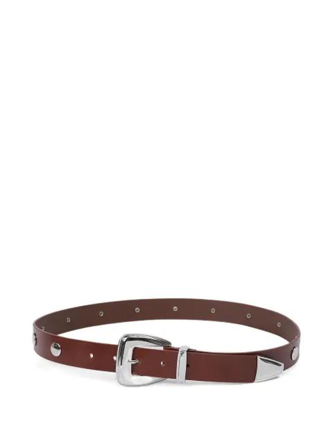 Perth studded leather belt by FRANKIE SHOP