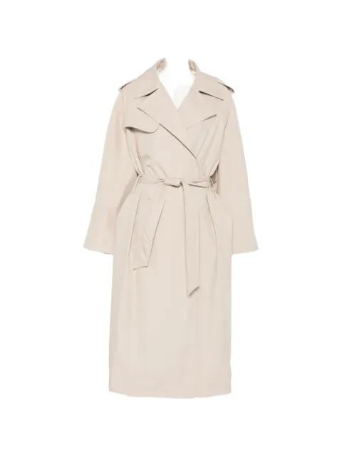 Riva belted trench coat by FRANKIE SHOP