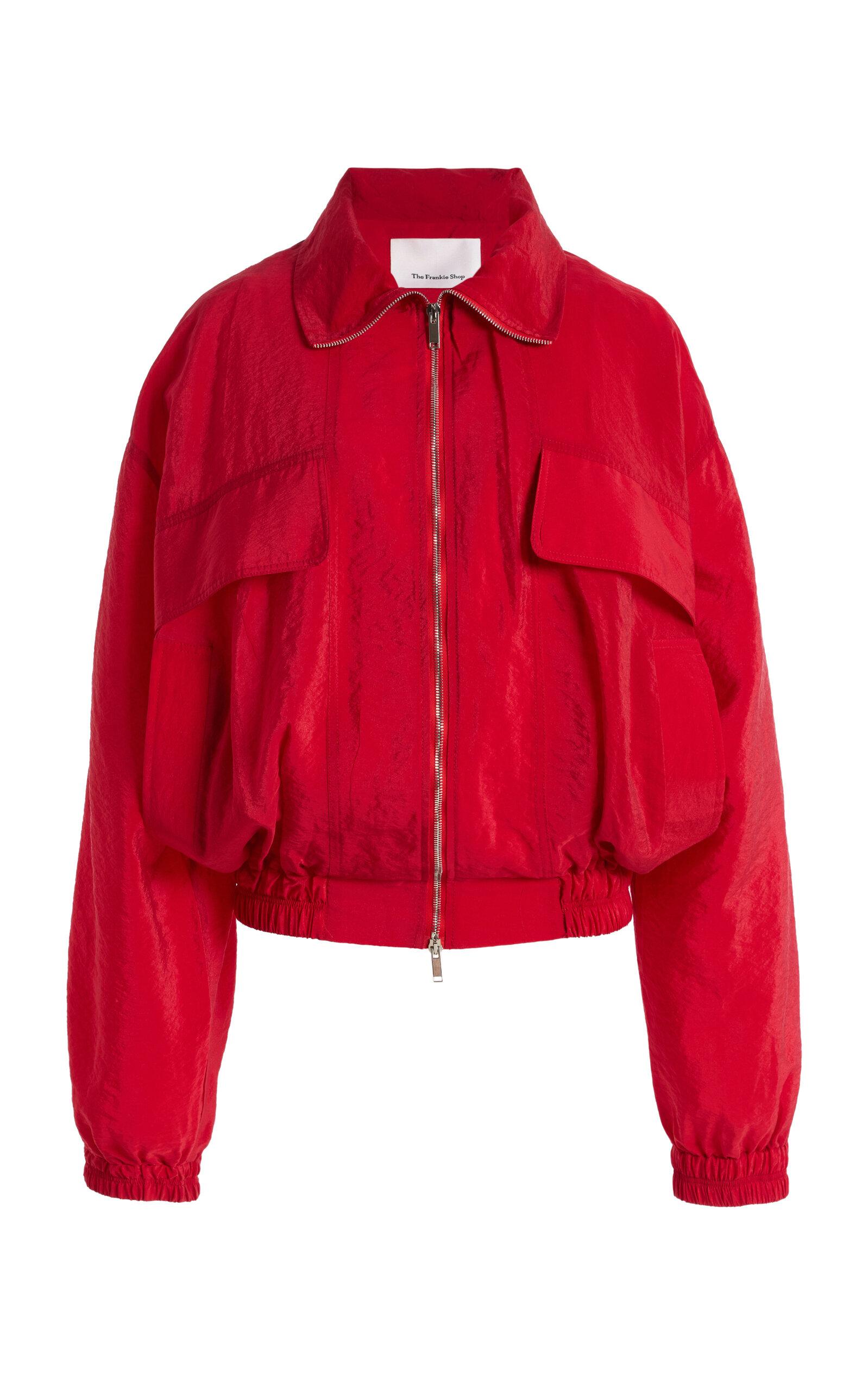 The Frankie Shop Drea Sheer Bomber Jacket - Moda Operandi by FRANKIE SHOP