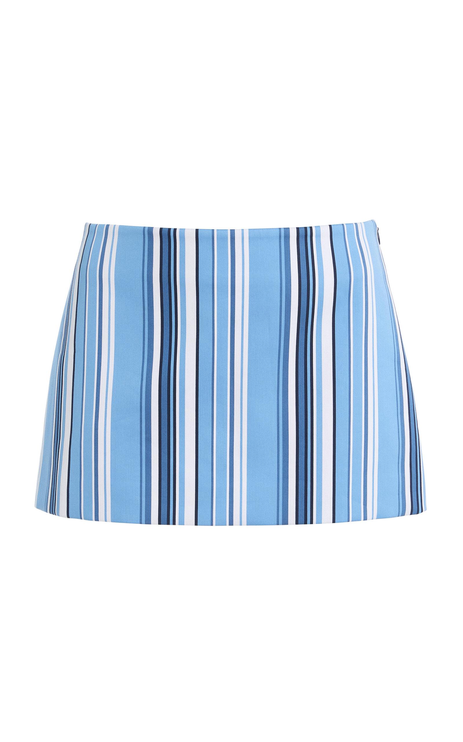 The Frankie Shop Hera Cotton-Blend Mini Skirt - Moda Operandi by FRANKIE SHOP