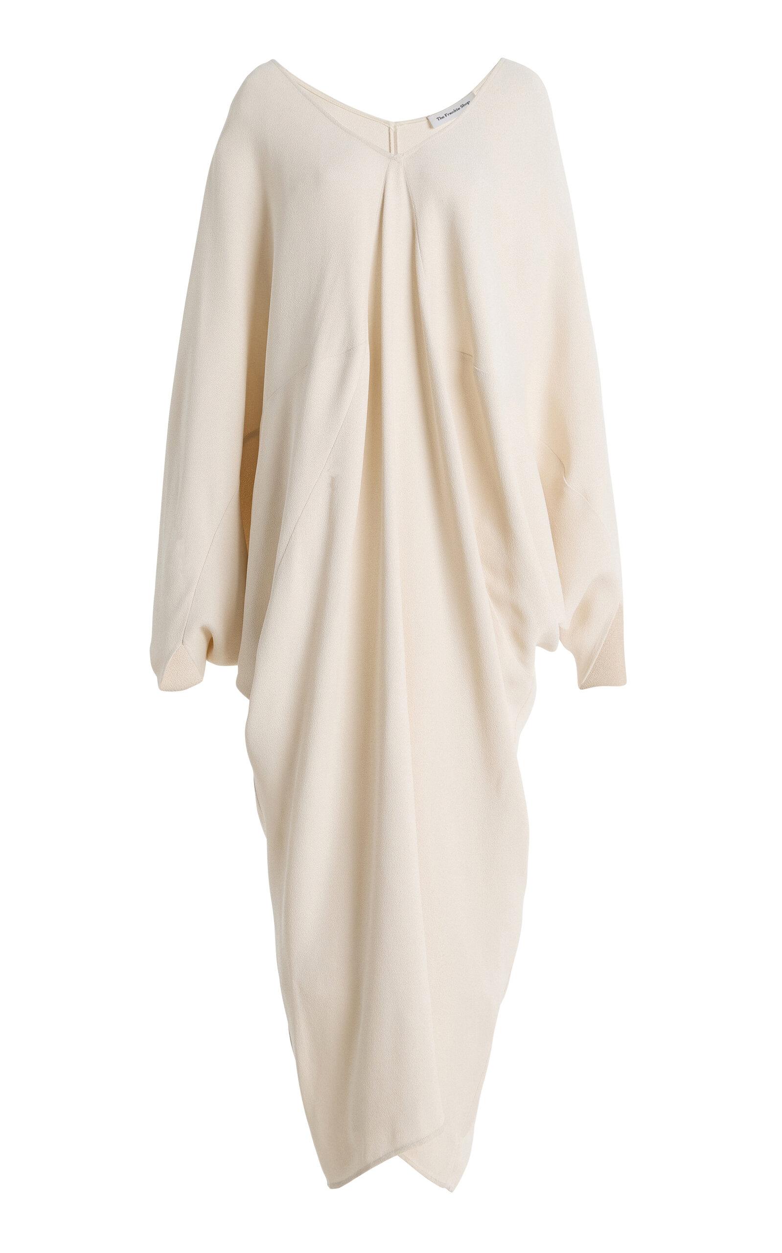 The Frankie Shop Lilia Crepe Maxi Kaftan Dress - Moda Operandi by FRANKIE SHOP