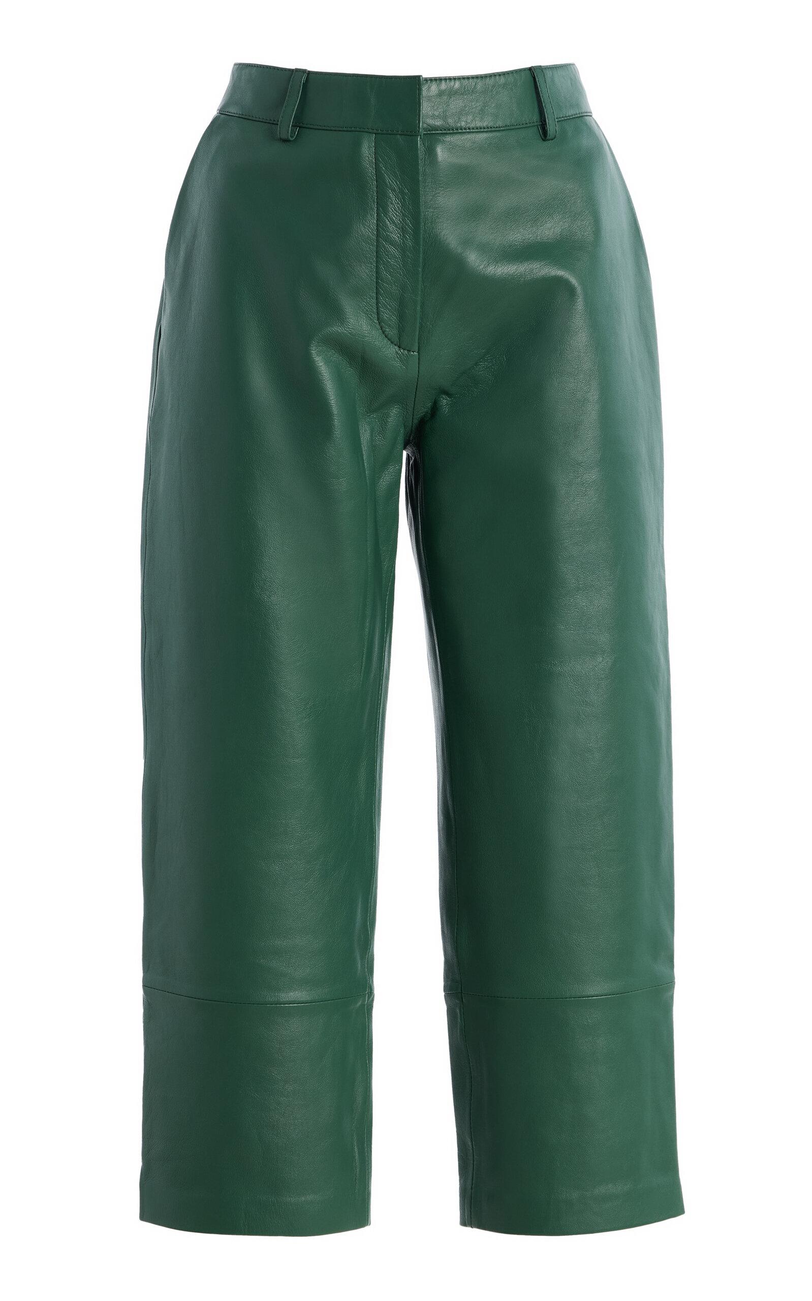 The Frankie Shop Lior Leather Capri Pants - Moda Operandi by FRANKIE SHOP