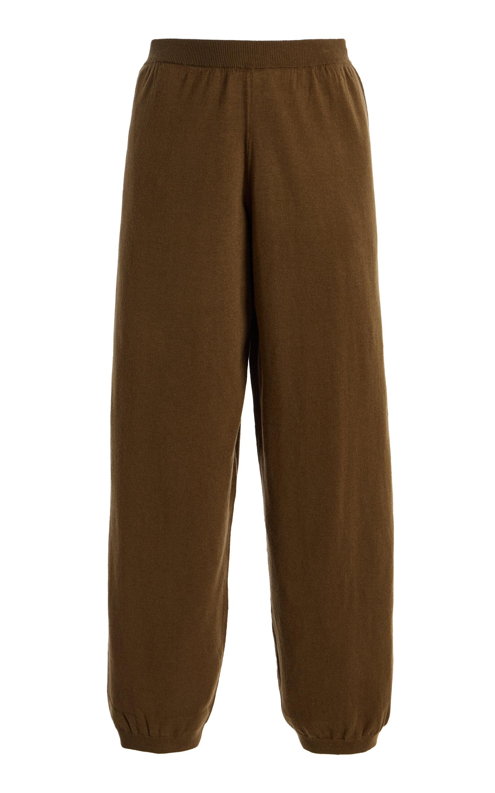 The Frankie Shop Olia Knit Wool-Blend Joggers - Moda Operandi by FRANKIE SHOP