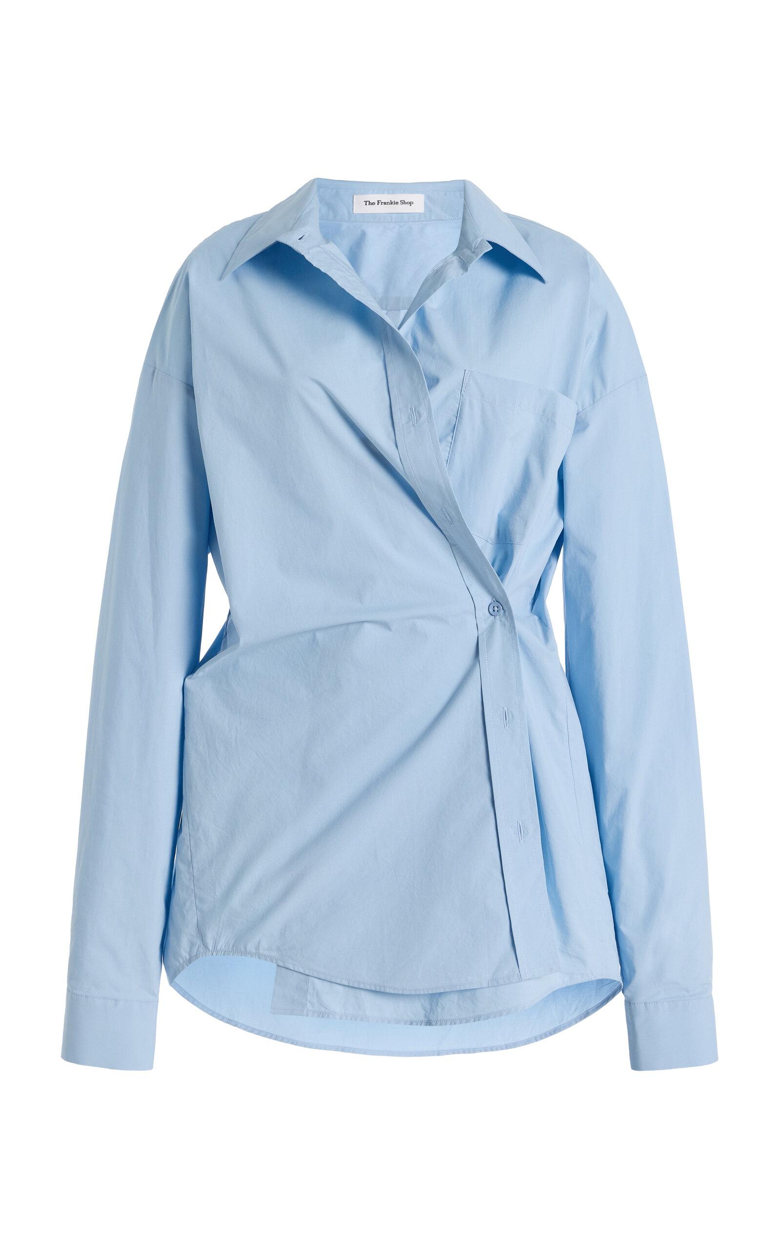 The Frankie Shop Ornella Button-Up Cotton Shirt - Moda Operandi by FRANKIE SHOP