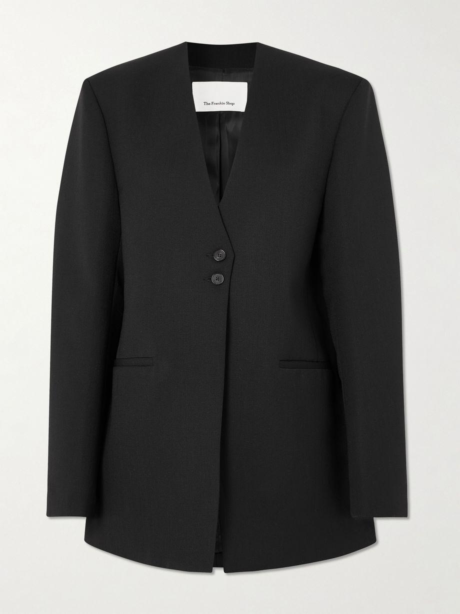 Winsen oversized woven blazer by FRANKIE SHOP
