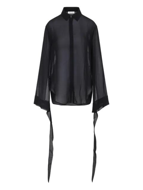 tie-sleeve top by FRANKIE SHOP