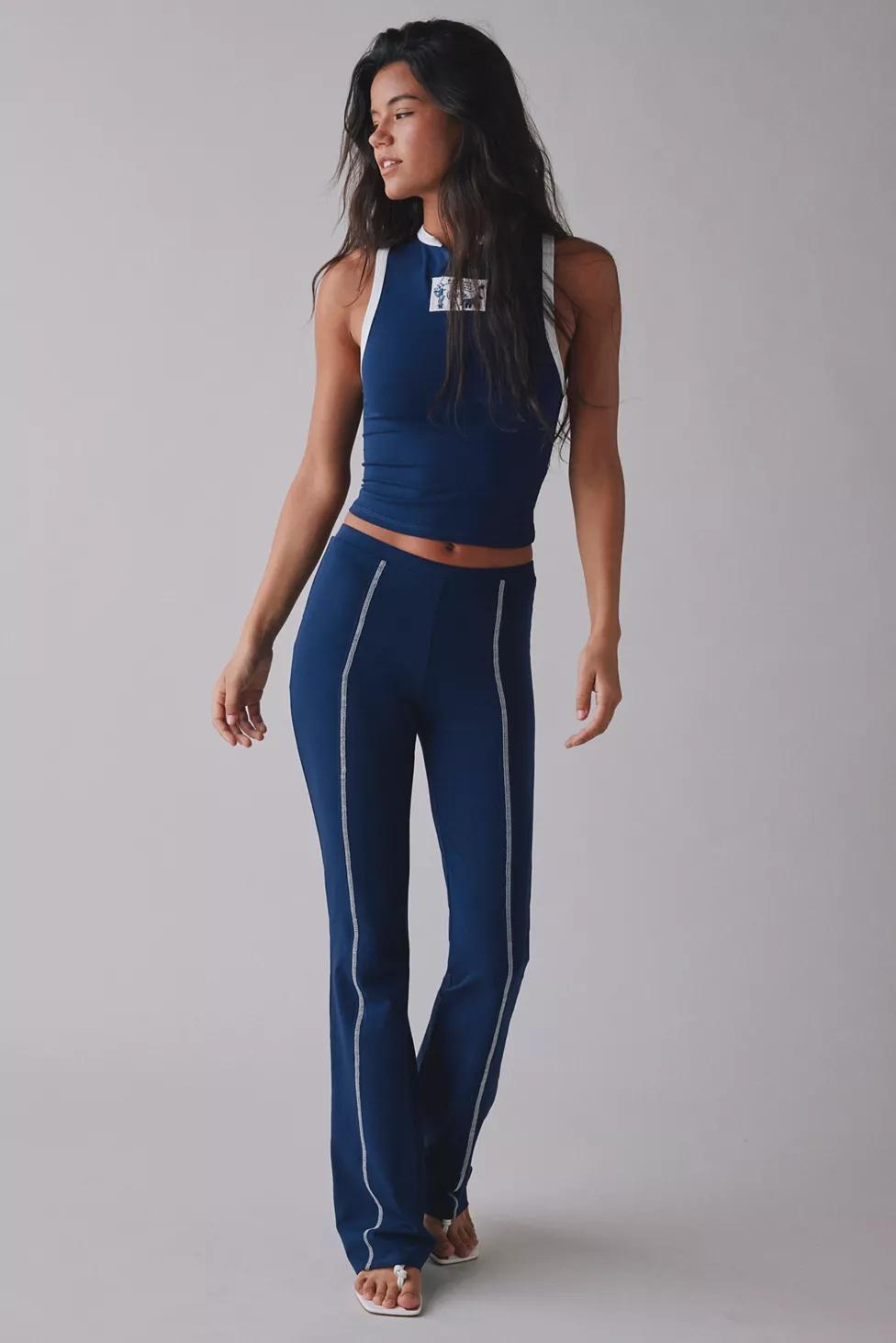 Frankies Bikinis X Bella Hadid Dreamer Flare Pant by FRANKIES BIKINIS