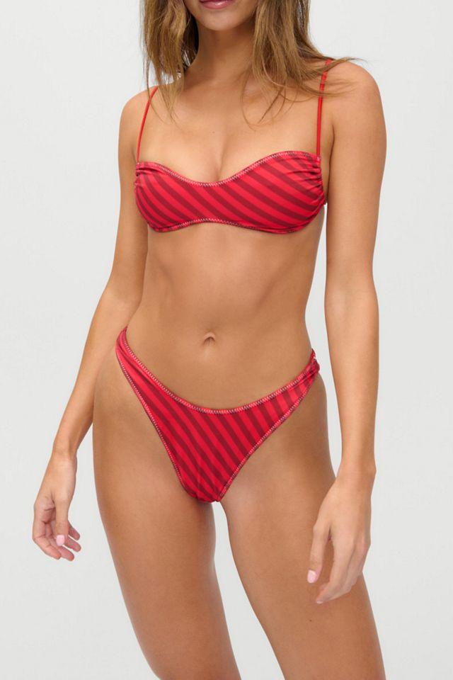 Frankies Bikinis X JENNIE Dove Shine Bikini Bottoms by FRANKIES BIKINIS
