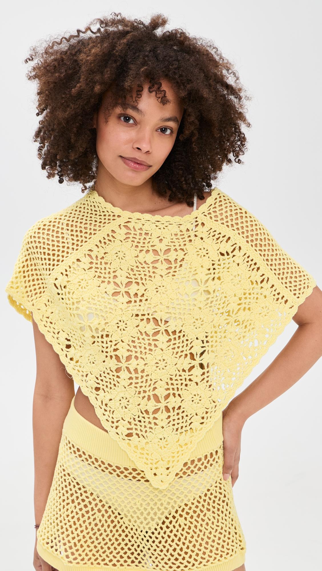 Sophie Crochet Poncho by FRANKIES BIKINIS