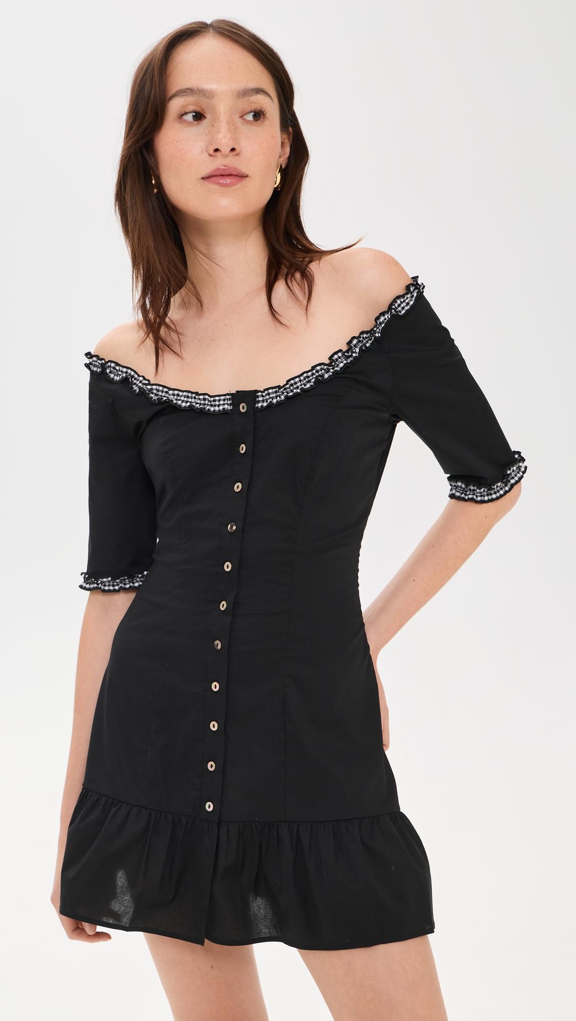 Sweet Dreams Poplin Mini Dress by FRANKIES BIKINIS