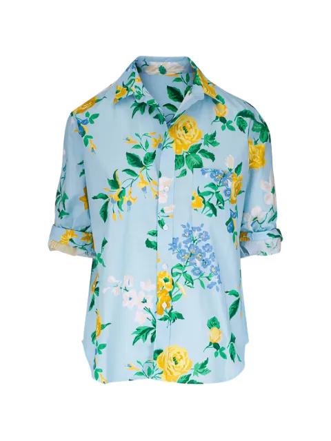 Eileen floral-print shirt by FRANK&EILEEN