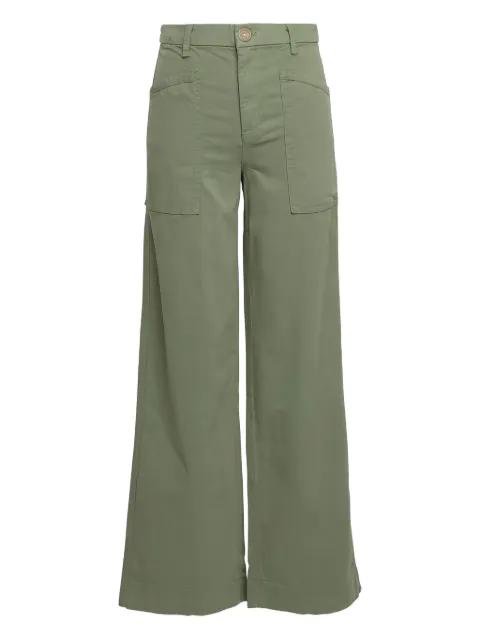 Limerick patch-pocket trousers by FRANK&EILEEN