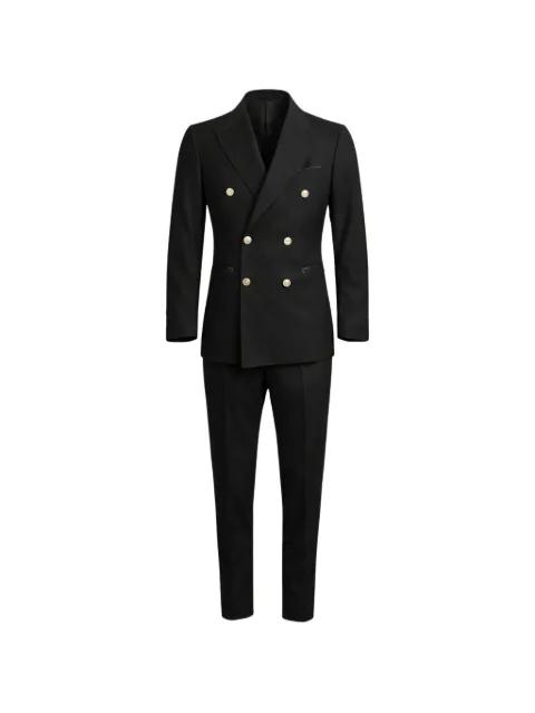 Brad Pitt double-breasted suit by FRANZESE COLLECTION