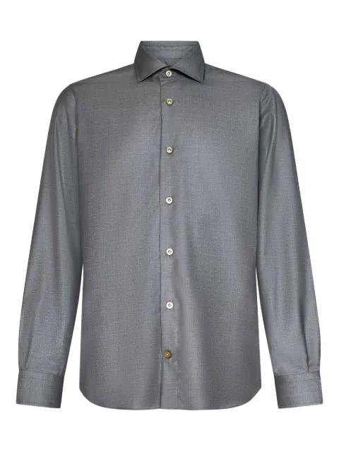 Donald Trump pointed-collar buttoned shirt by FRANZESE COLLECTION