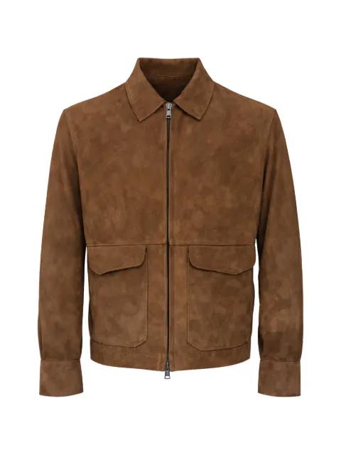 Stefano De Martino bonded suede jacket by FRANZESE COLLECTION