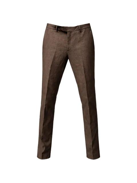 Stefano De Martino flat-front trousers by FRANZESE COLLECTION