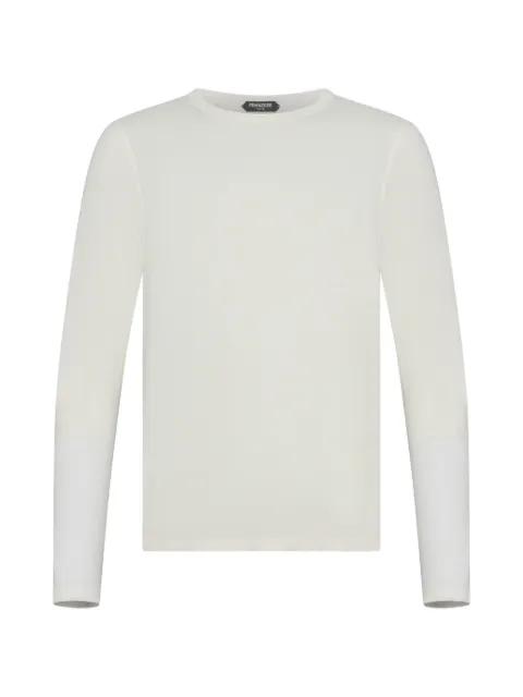 crew-neck long-sleeves T-shirt by FRANZESE COLLECTION