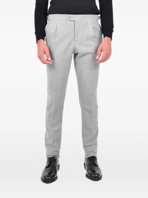 darted tailored trousers by FRANZESE COLLECTION