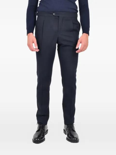 darted tailored trousers by FRANZESE COLLECTION