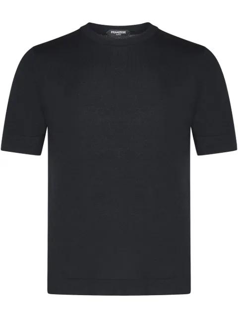 fine-knit T-shirt by FRANZESE COLLECTION