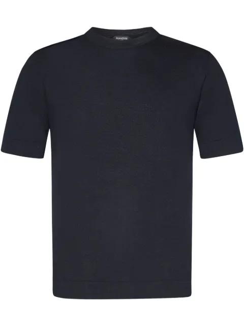 fine-knit T-shirt by FRANZESE COLLECTION