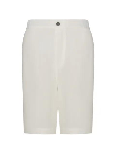 linen bermuda shorts by FRANZESE COLLECTION