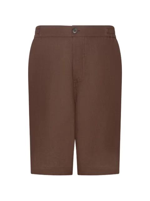 linen bermuda shorts by FRANZESE COLLECTION