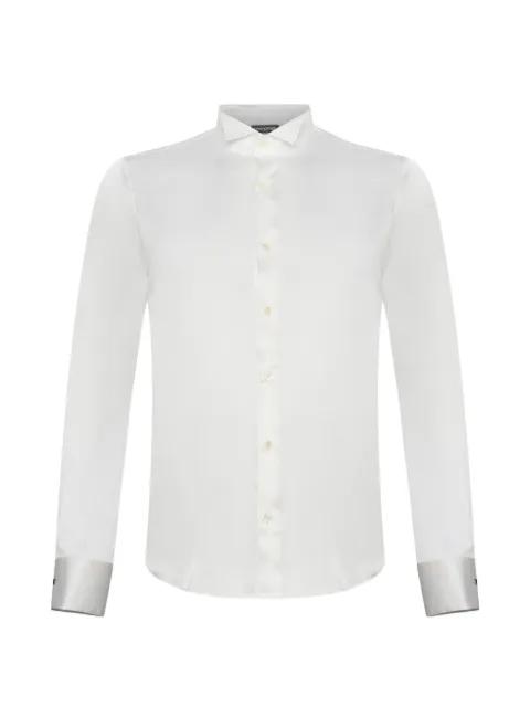 long-sleeves silk shirt by FRANZESE COLLECTION