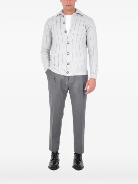 ribbed cardigan by FRANZESE COLLECTION