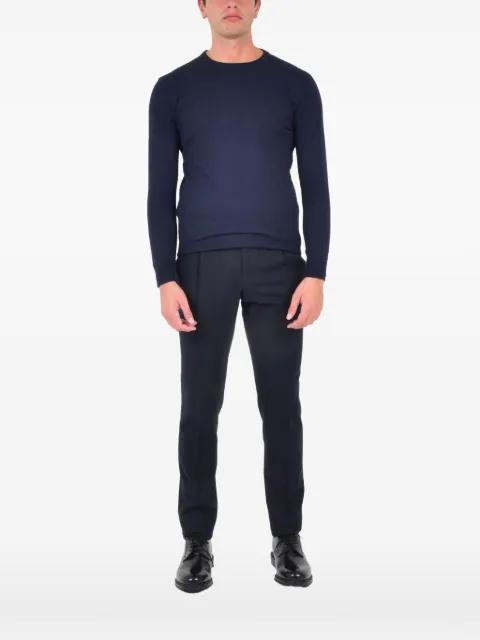 ribbed crew-neck sweater by FRANZESE COLLECTION