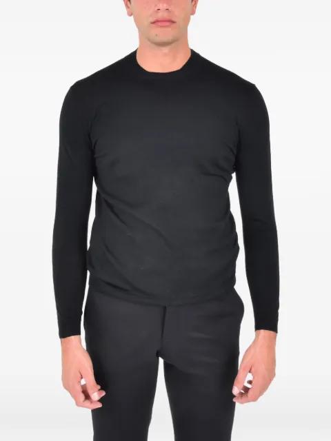 ribbed crew-neck sweater by FRANZESE COLLECTION
