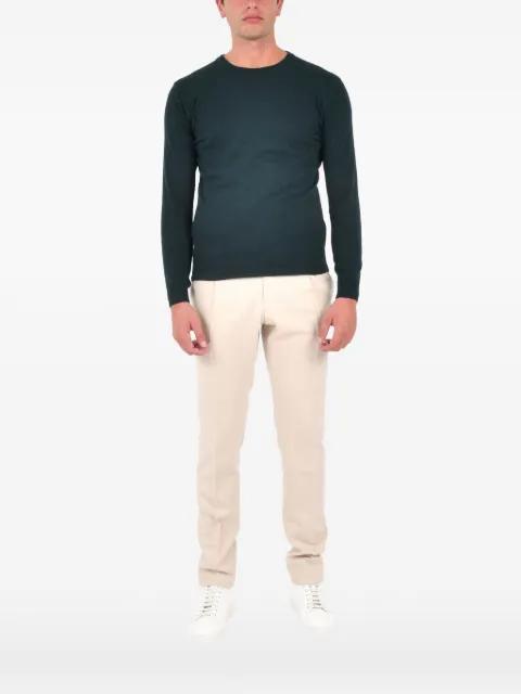 ribbed crew-neck sweater by FRANZESE COLLECTION