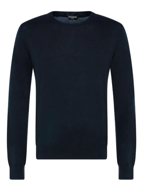 ribbed crew-neck sweater by FRANZESE COLLECTION
