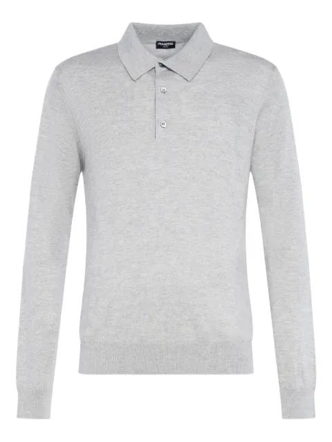 ribbed polo shirt by FRANZESE COLLECTION