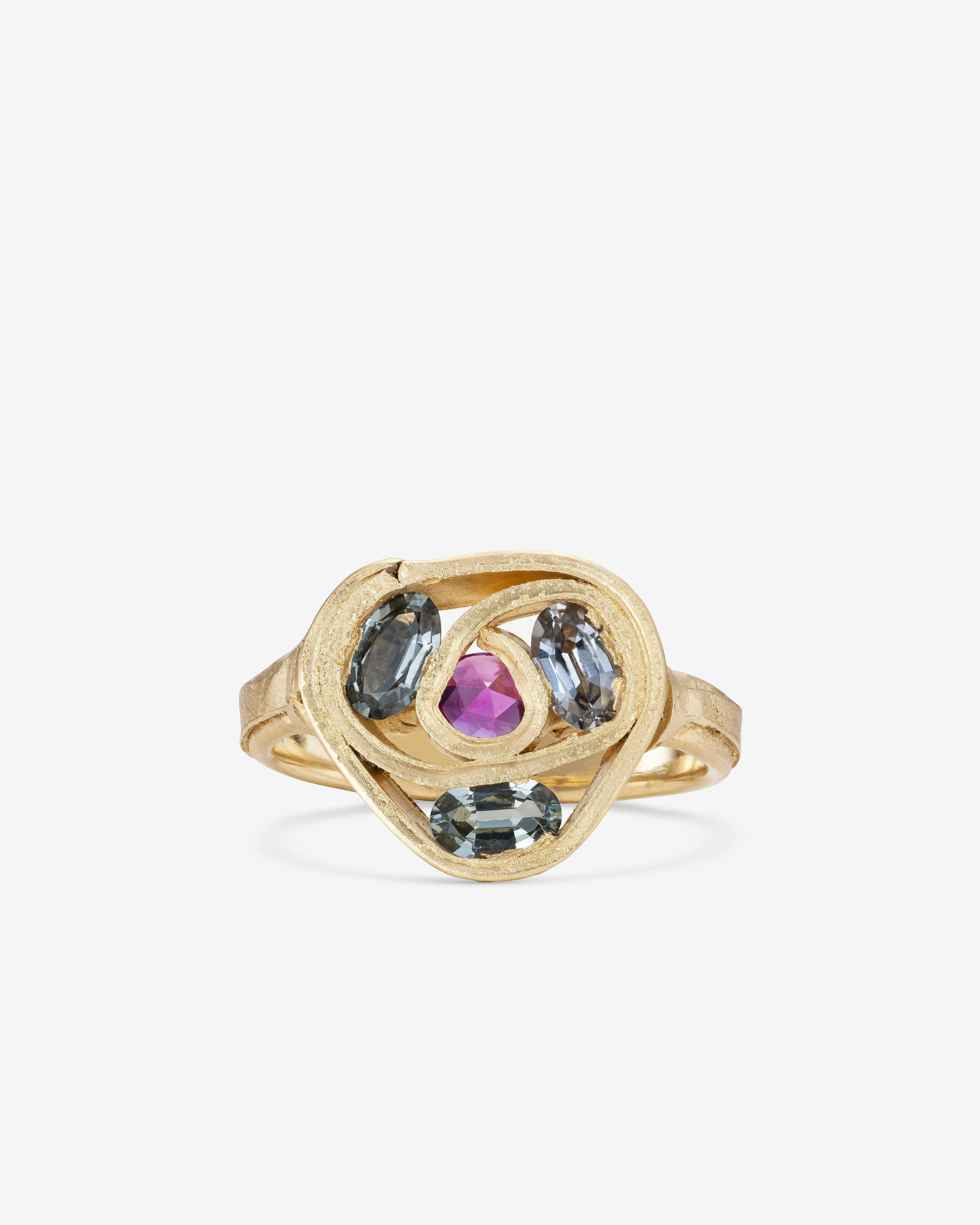 Fraser Hamilton  - Elixer Ring -  (Yellow Gold) by FRASER HAMILTON