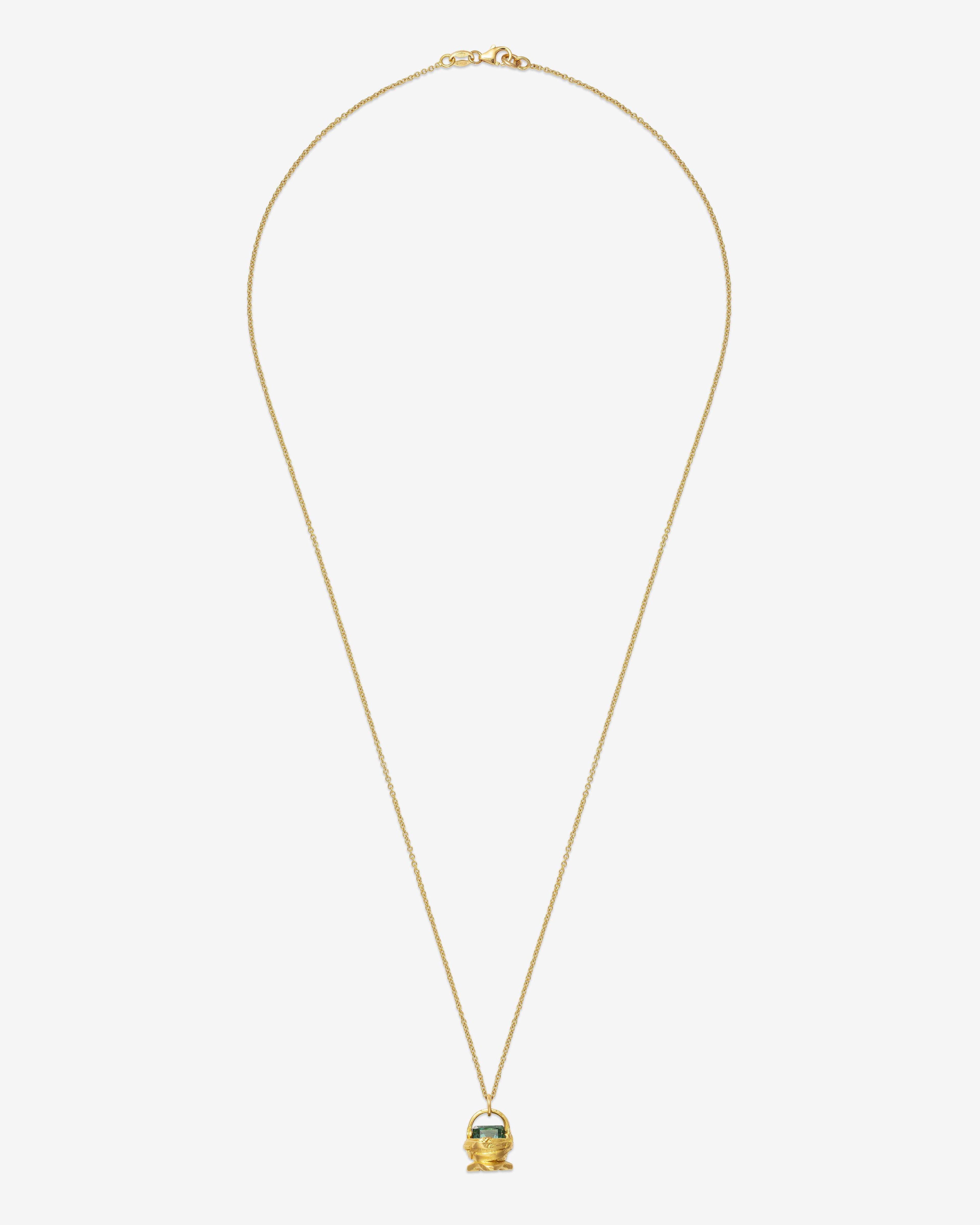 Fraser Hamilton  - Palanquin Matarre Necklace -  (Yellow Gold) by FRASER HAMILTON