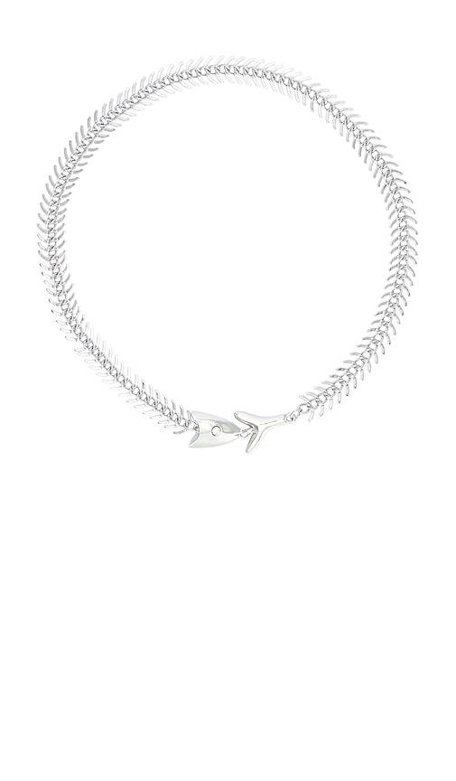 Frasier Sterling X For Love & Lemons Off The Hook Necklace in Metallic Silver by FRASIER STERLING