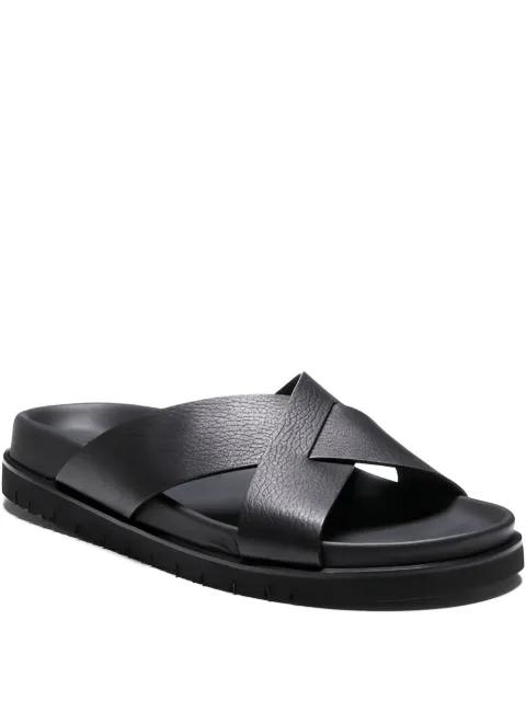 leather cross sandals by FRATELLI ROSSETTI