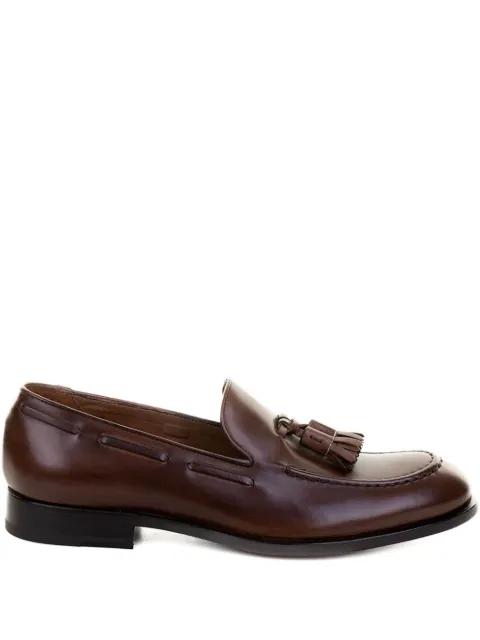 tassels-motif leather loafers by FRATELLI ROSSETTI