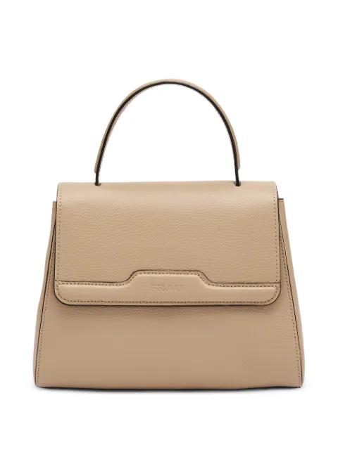 debossed-logo tote bag by FRAU