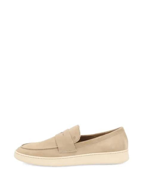 saddle-detail loafers by FRAU