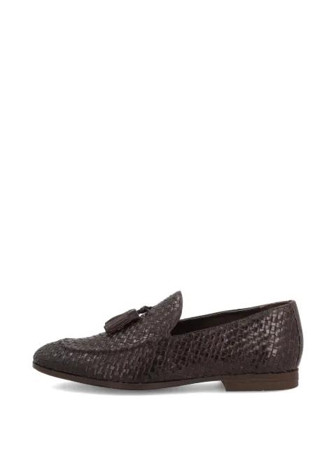 woven tassel loafers by FRAU