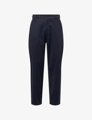 Button-Up Tailored Cotton-Jersey Track Pants by FRED PERRY