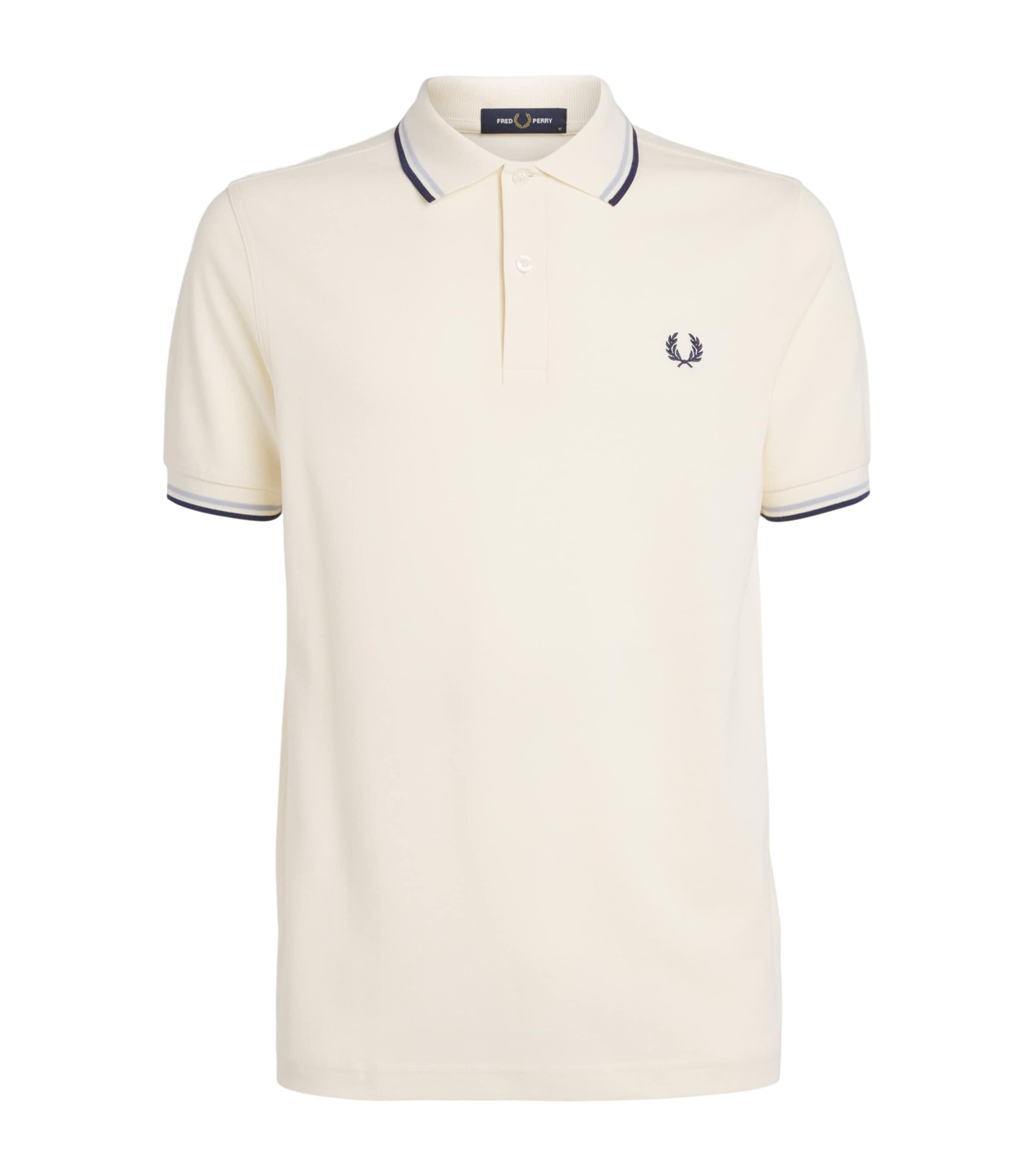 Fred Perry Cotton Twin Tipped Polo Shirt by FRED PERRY